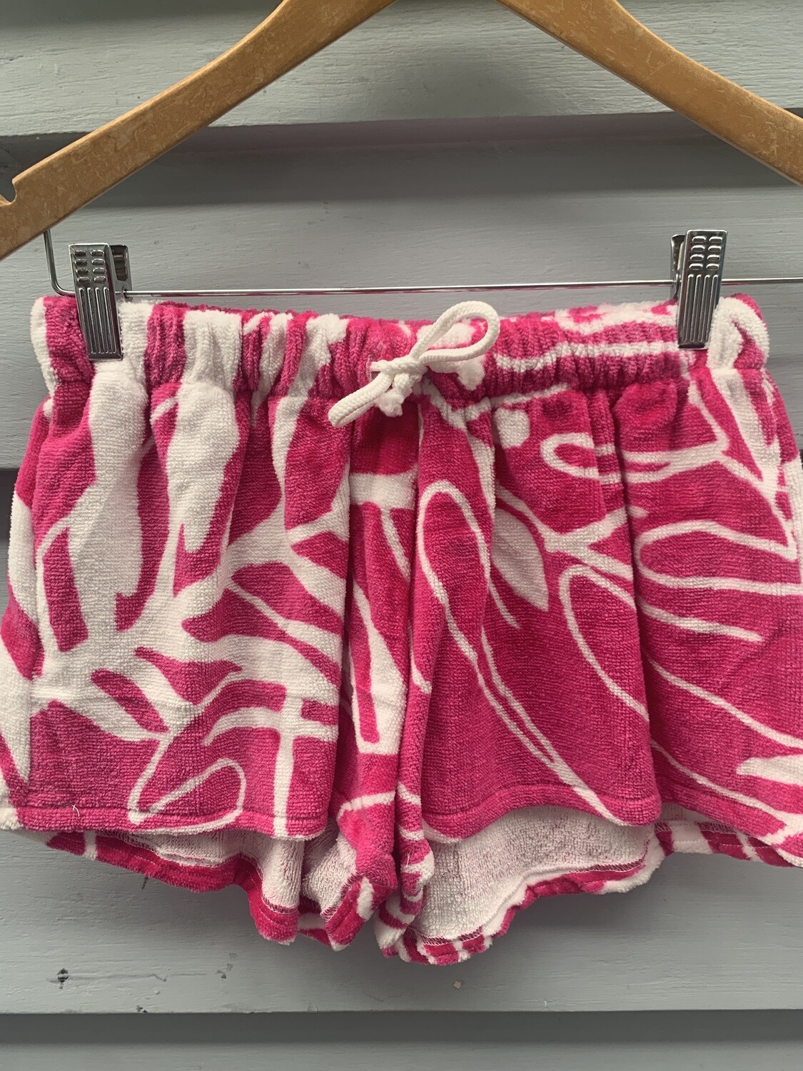 Leafy Pink Shorts LS