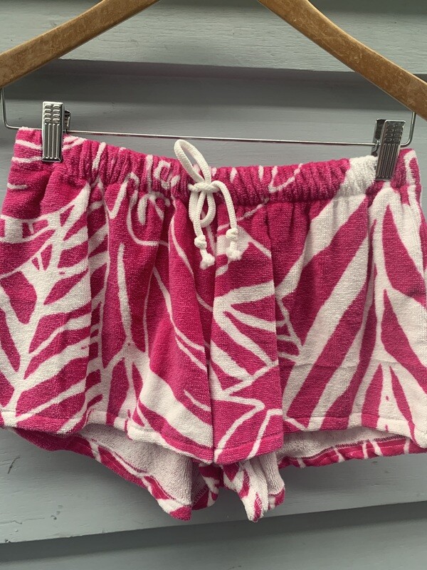 Leafy Pink Shorts LM