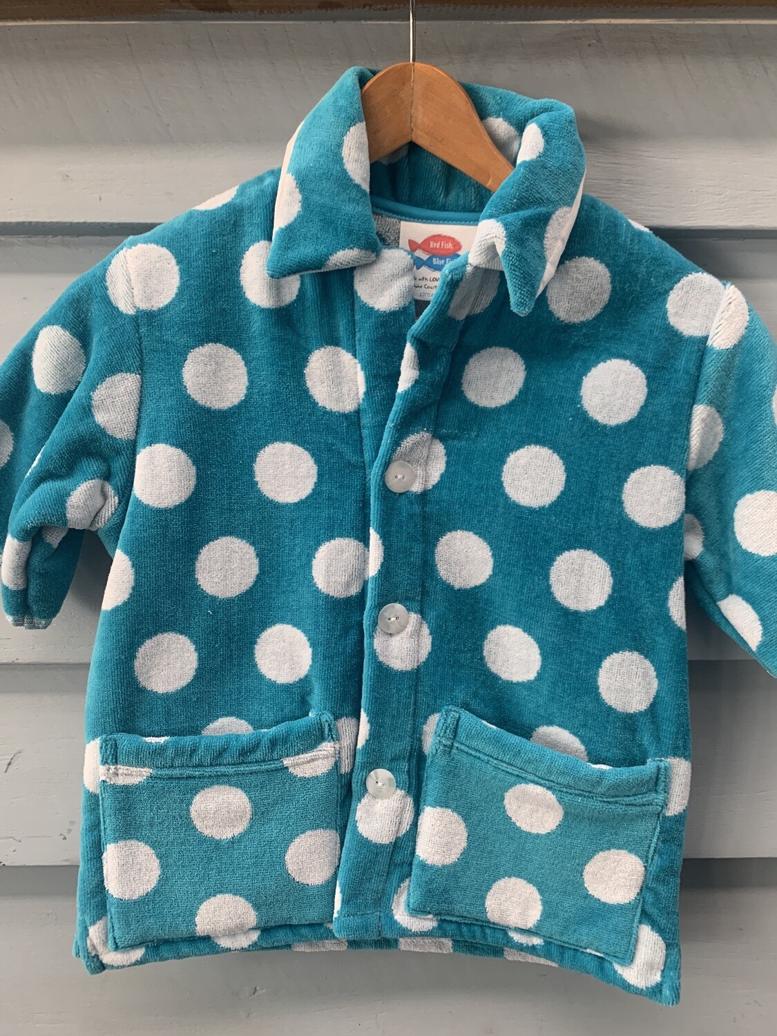 Teal Dotty Shirt LT
