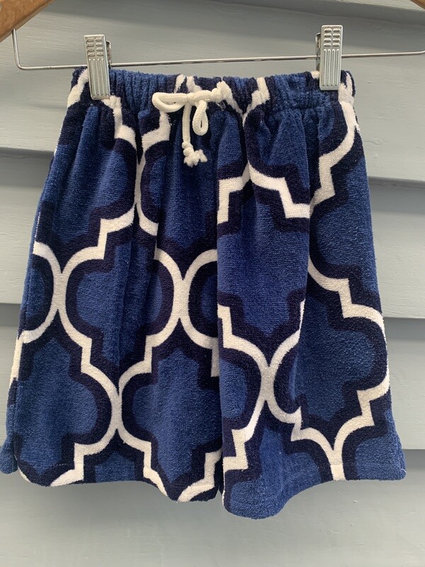 Navy Tile Pants TT