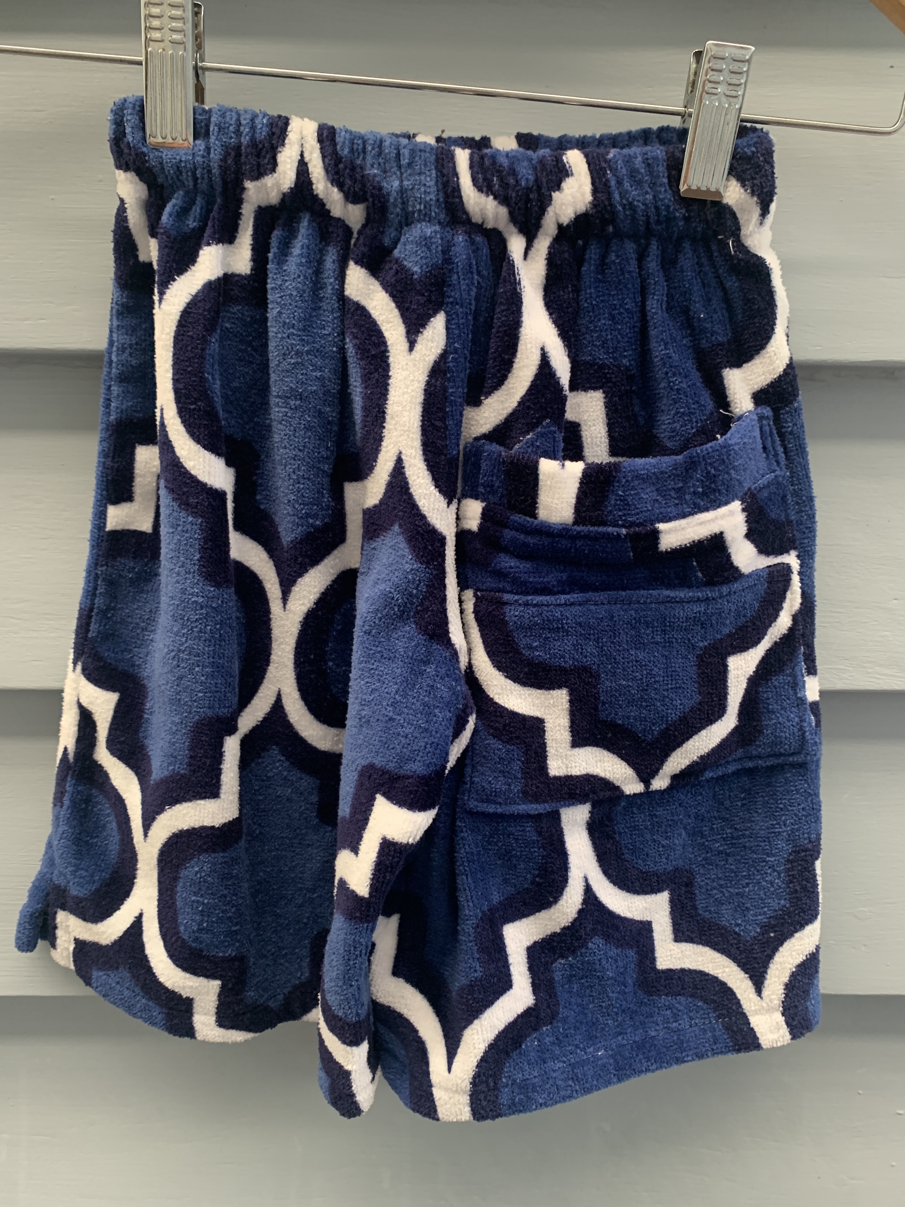 Navy Tile Pants TT