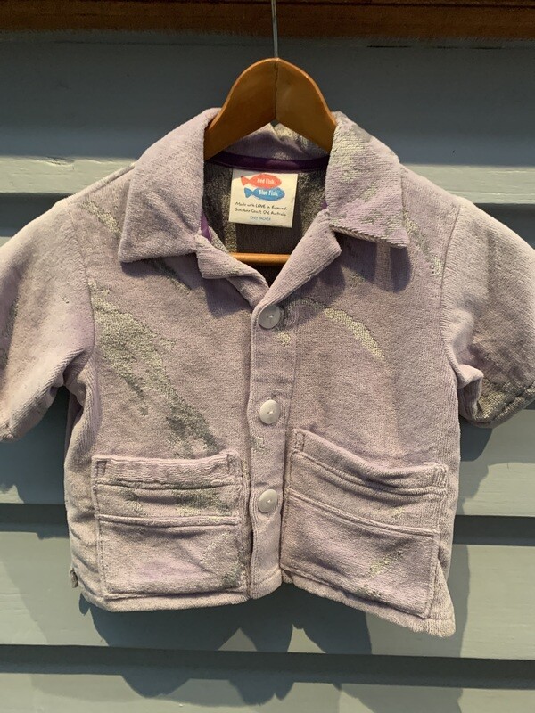 Mauve Silver Splash Shirt TT