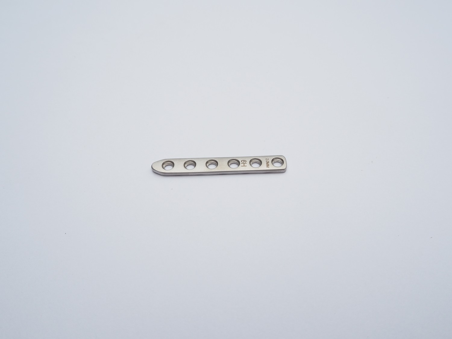 2.0 mm Locking Round Hole Plate 6 holes