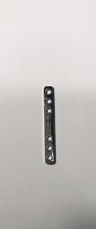 2.0 mm Bridging Plate 6 holes, Length 40 mm