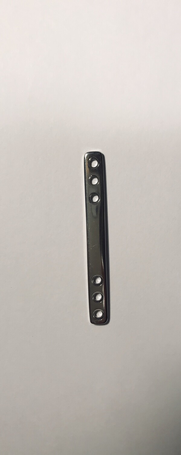 2.0 mm Bridging Plate 6 holes, Length 50 mm