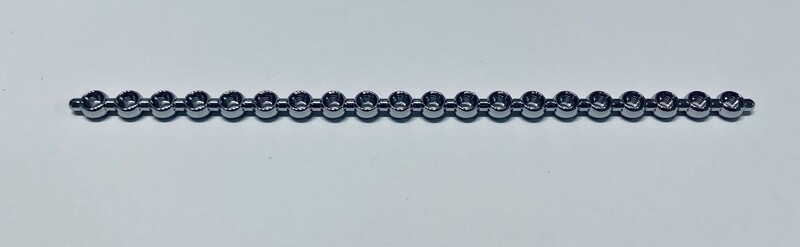 3.5 mm Locking Cuttable Rod Plate 20 holes (for 3.5 mm T15 locking screws)