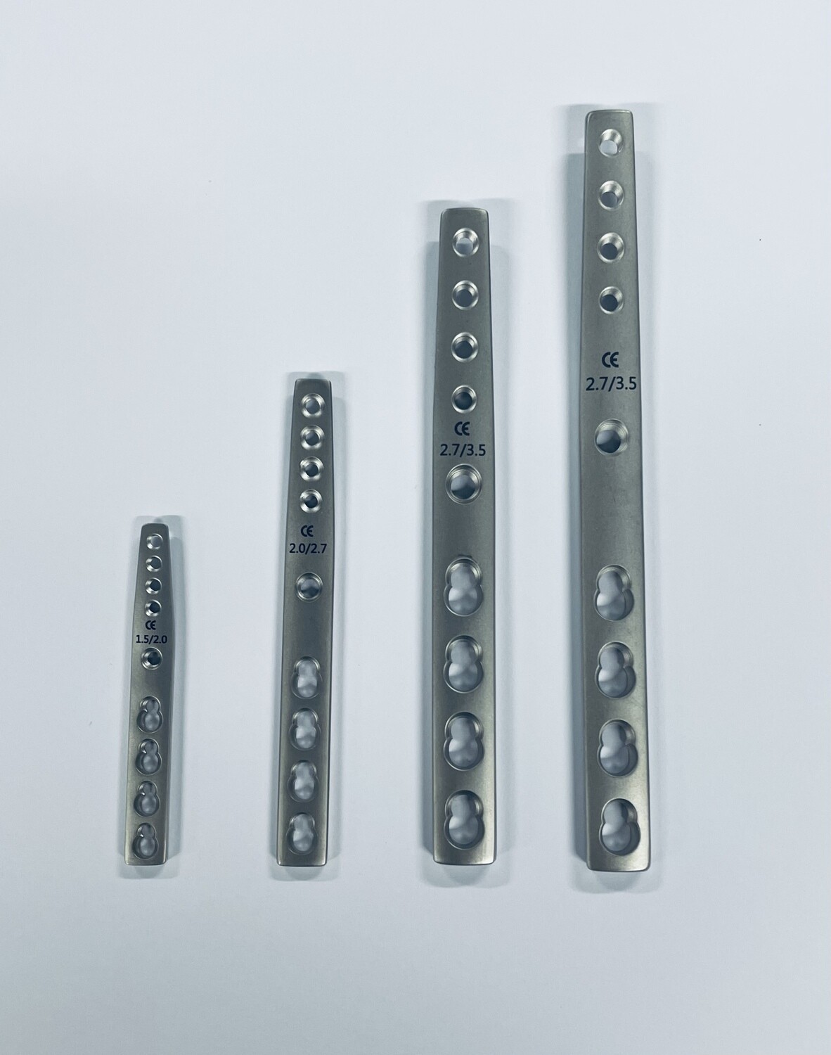 1.5 - 2.0 mm Locking pancarpal arthrodesis plate prebent (53mm)