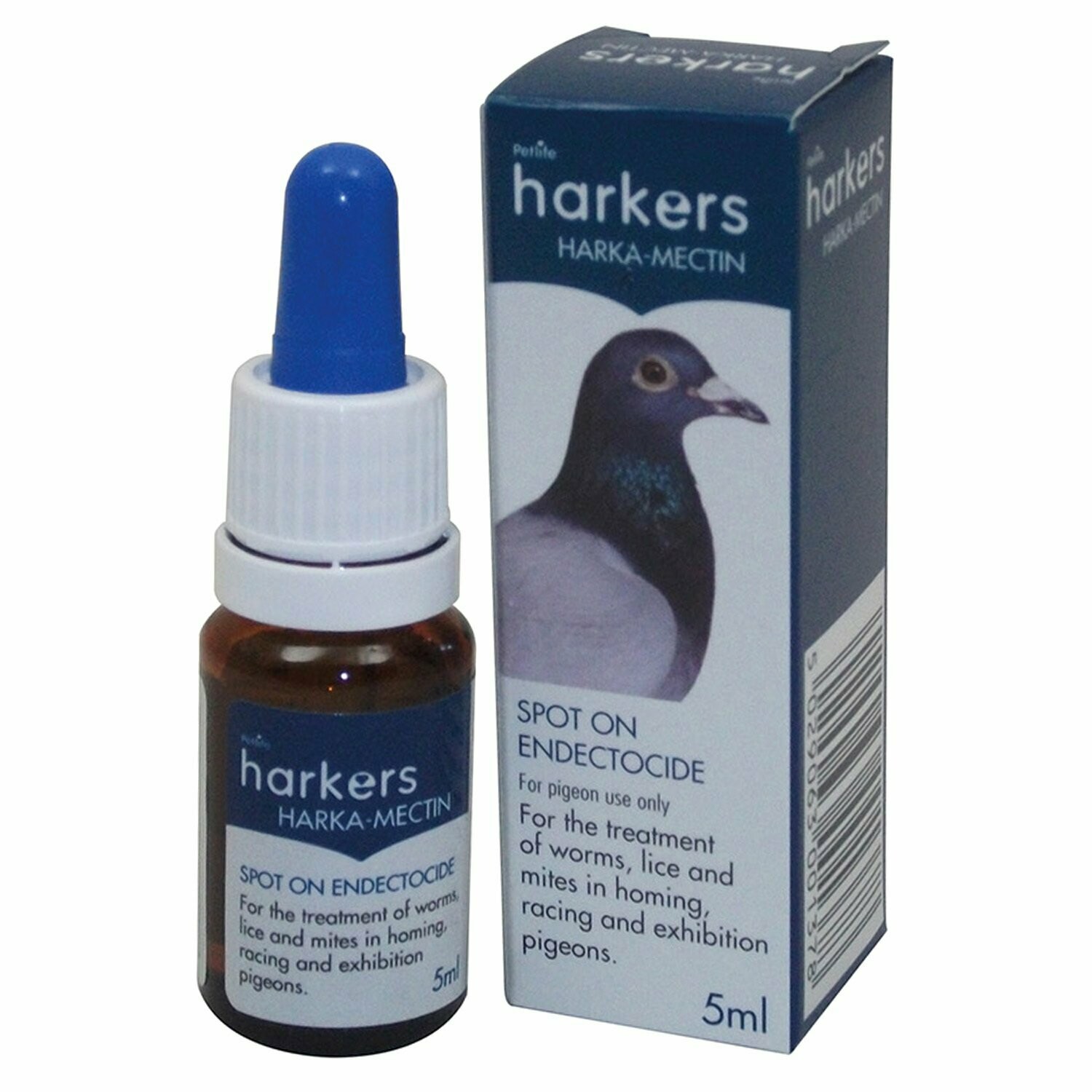 HARKERS HARKA MECTIN 5ml For the treatment of worms feather
