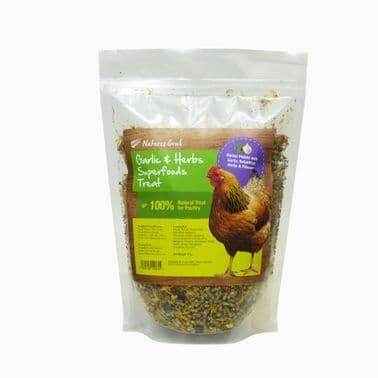 Nature's Grub Garlic & Herb Superfoods Poultry Treat 600g