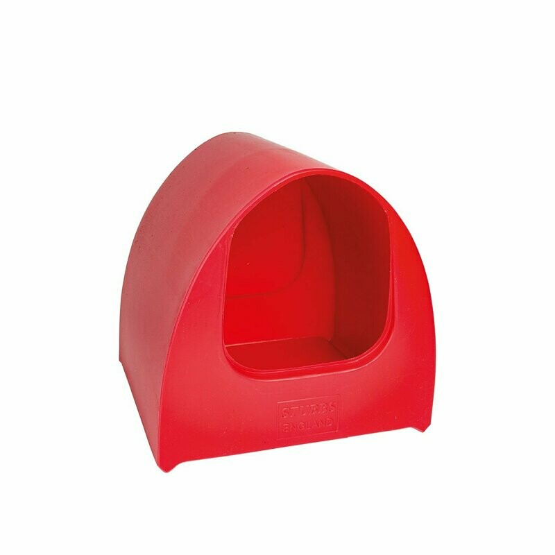 Stubbs poultry palace - great covered dust bath - red* Stubbs poultry palace - great covered dust bath - red*
