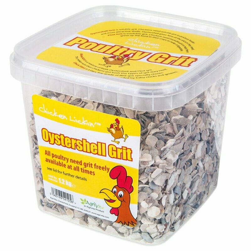 Chicken Lickin' Oystershell Grit - 1.2 Kg