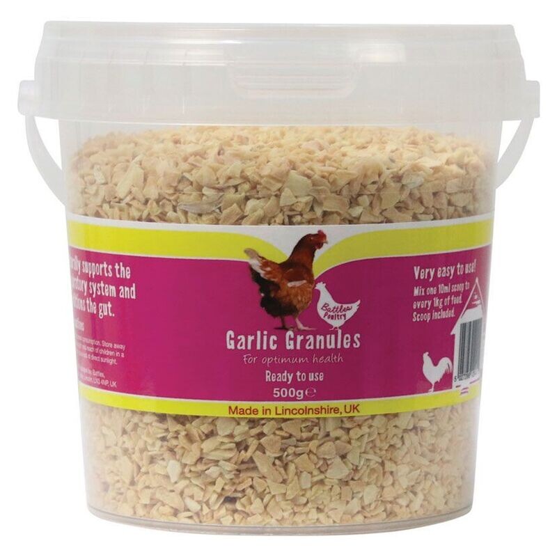 Battles Poultry Garlic Granules 500g Battles Poultry Garlic Granules 500g