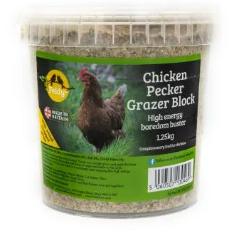 Feldy Grazer Pecker Block 1.25kg Feldy Grazer Pecker Block 1.25kg