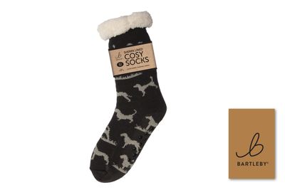 SHERPA SOCKS - HUNTING DOGS, SIZE 6-11 SHERPA SOCKS - HUNTING DOGS, SIZE 6-11