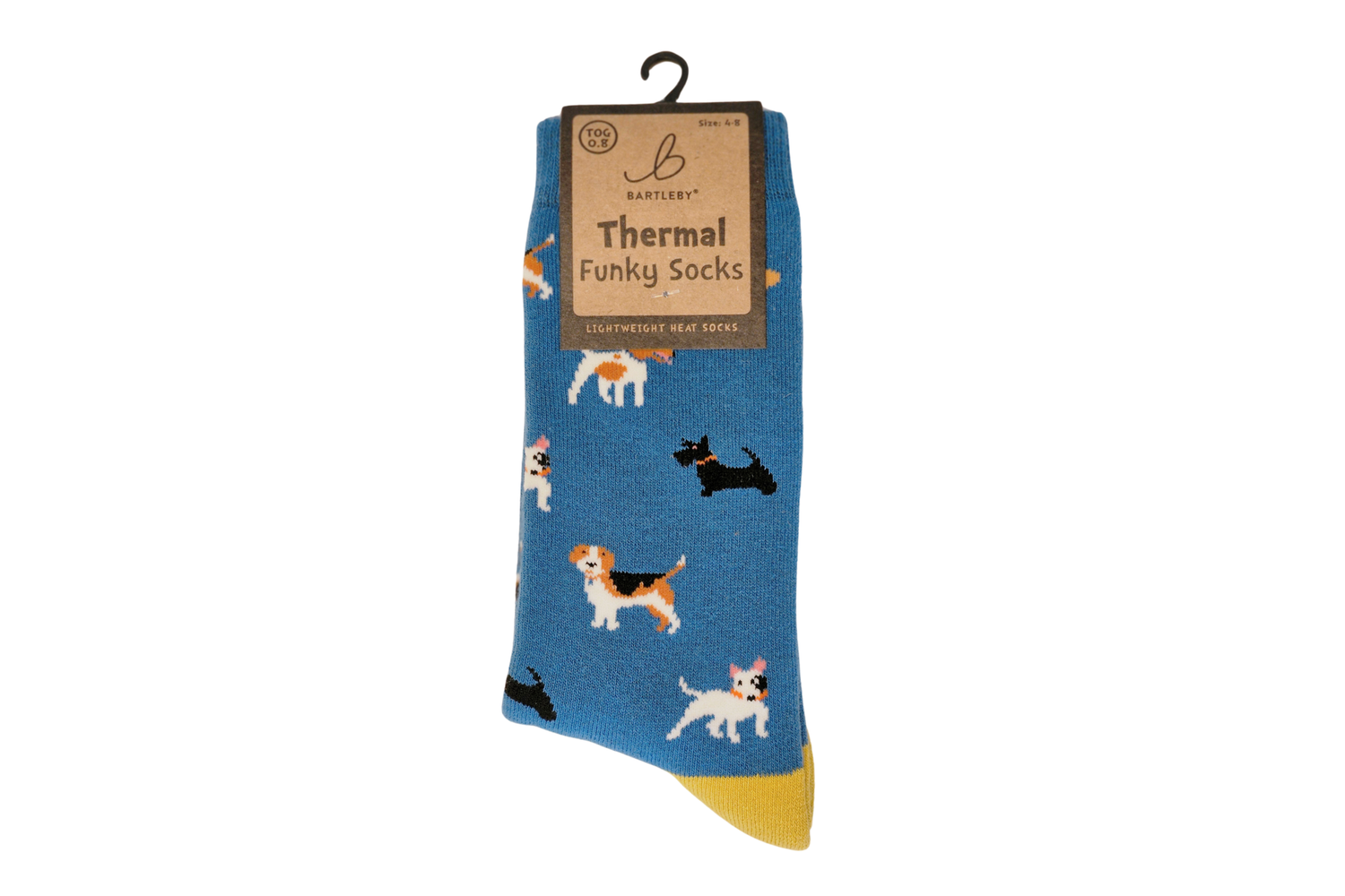 FUNKY THERMAL SOCKS - DOGGY DIVA , SIZE 4-8
