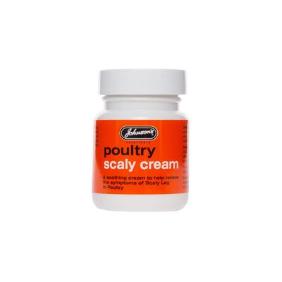 JOHNSON'S VETERINARY POULTRY SCALY CREAM 50g JOHNSON'S VETERINARY POULTRY SCALY CREAM 50g
