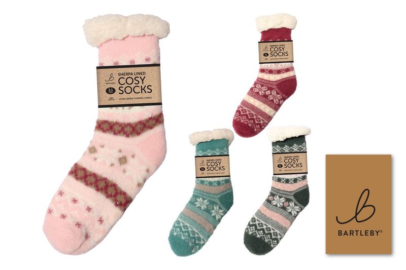 FUNKY COSY SOCKS - SIZE 4-8