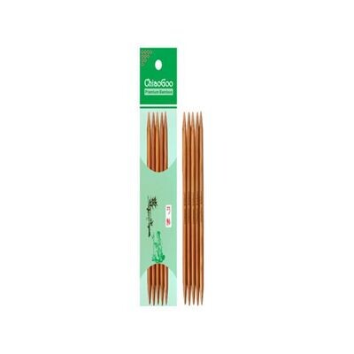 ChiaoGoo DPNs - Bamboo (Patina)