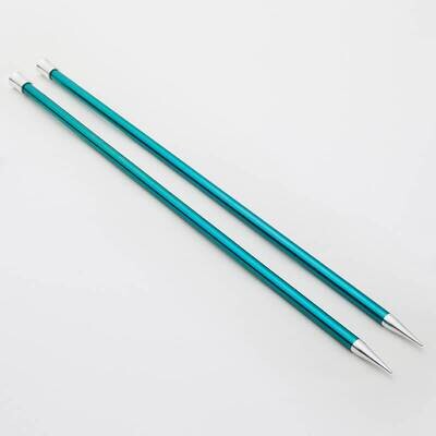 KnitPro Single Point Needles - Metal (25cm)