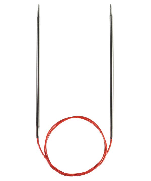 ChiaoGoo Circular Needles - Red Lace, Size: 2.5mm - 16in/40cm