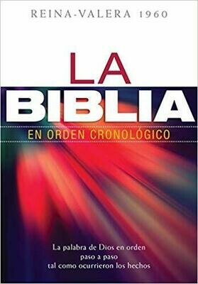 Biblia en orden cronológico (Free Shipping)