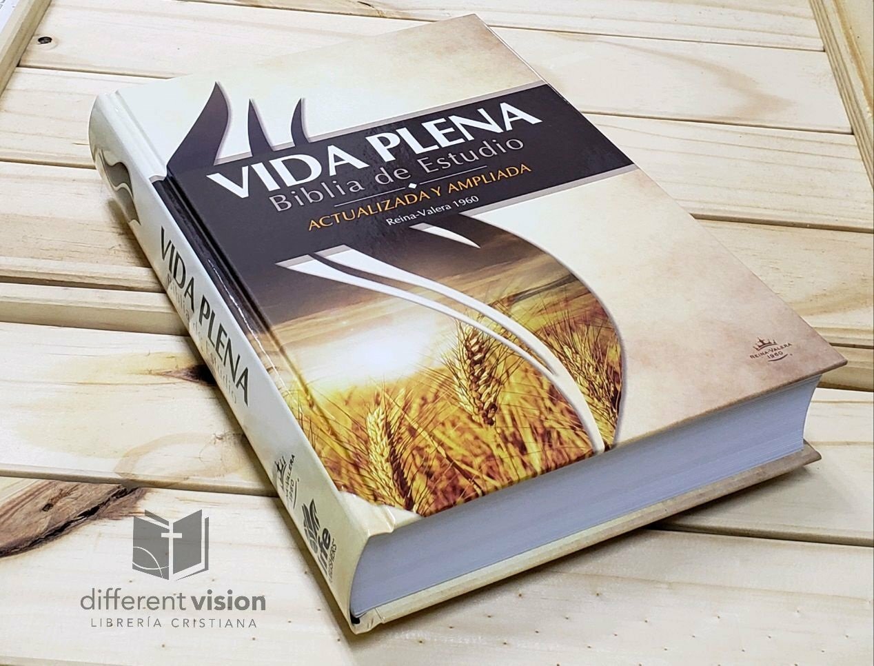 Vida Plena Biblia de Estudio - Actualizada y Ampliada: Reina Valera 1960 (Free Shipping)