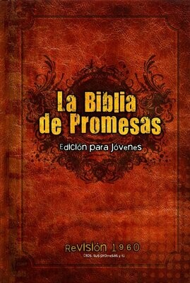 Biblia de Promesas/Juvenil/hombre/  Tapa Dura
