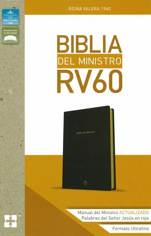 Biblia del ministro RVR 1960  Leather  (Free Shipping)