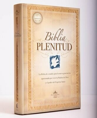 Biblia Plenitud RV1960,Tapa Dura (Free Shipping)