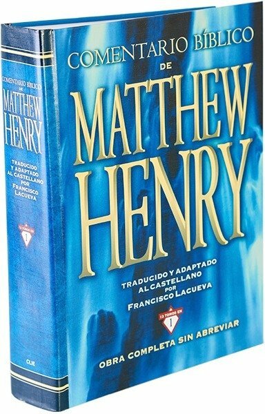 Comentario Bíblico Matthew Henry: Obra completa sin abreviar (Free Shipping)