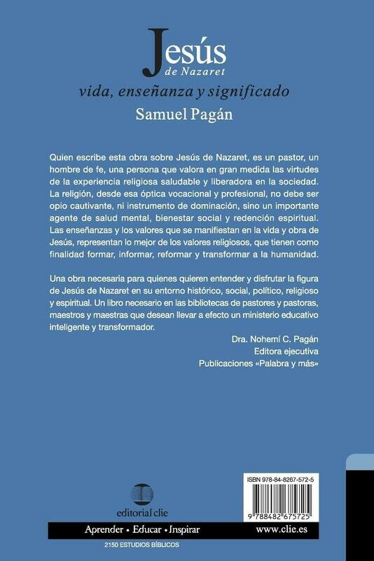 Jesús de Nazaret vida, enseñanza y significado (Free Shipping)