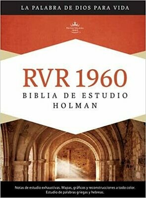 Biblia de Estudio Holman, tapa dura RV60
(Free Shipping)