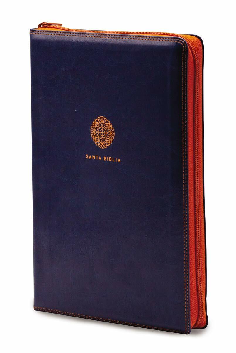 Biblia Letra Súper Gigante, Leathersoft c/Cierre RV60 (Free Shipping)