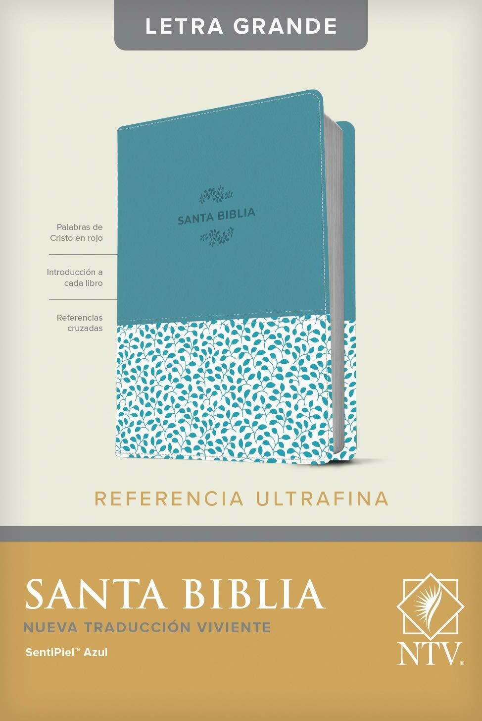 Biblia NTV, Edición de referencia ultrafina, letra grande