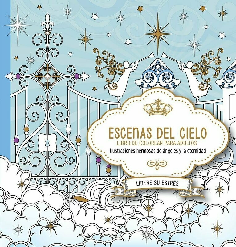 Libro para colorear Escenas del cielo