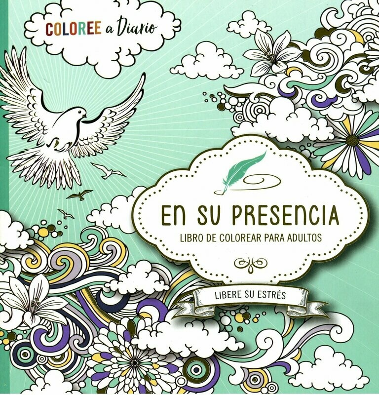 Libro para colorear en su Presencia