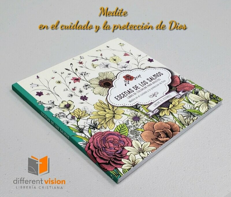 Libro para colorear  escenas de los Salmos