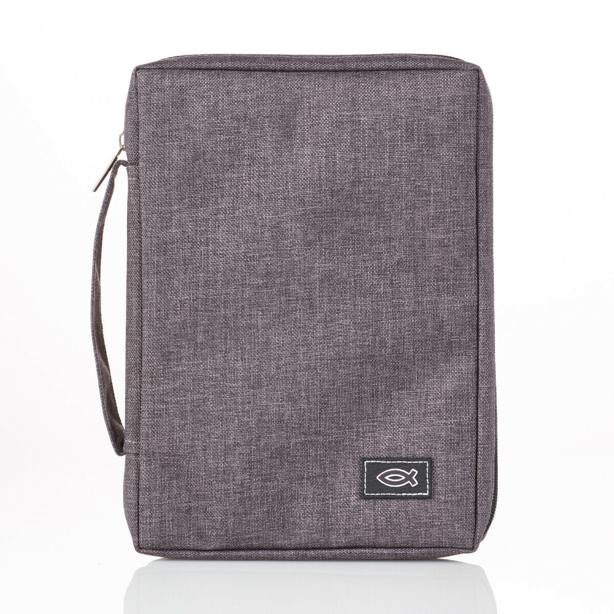 Cover (Medium) de lona para la Biblia Medium Gris (para hombres y mujeres)