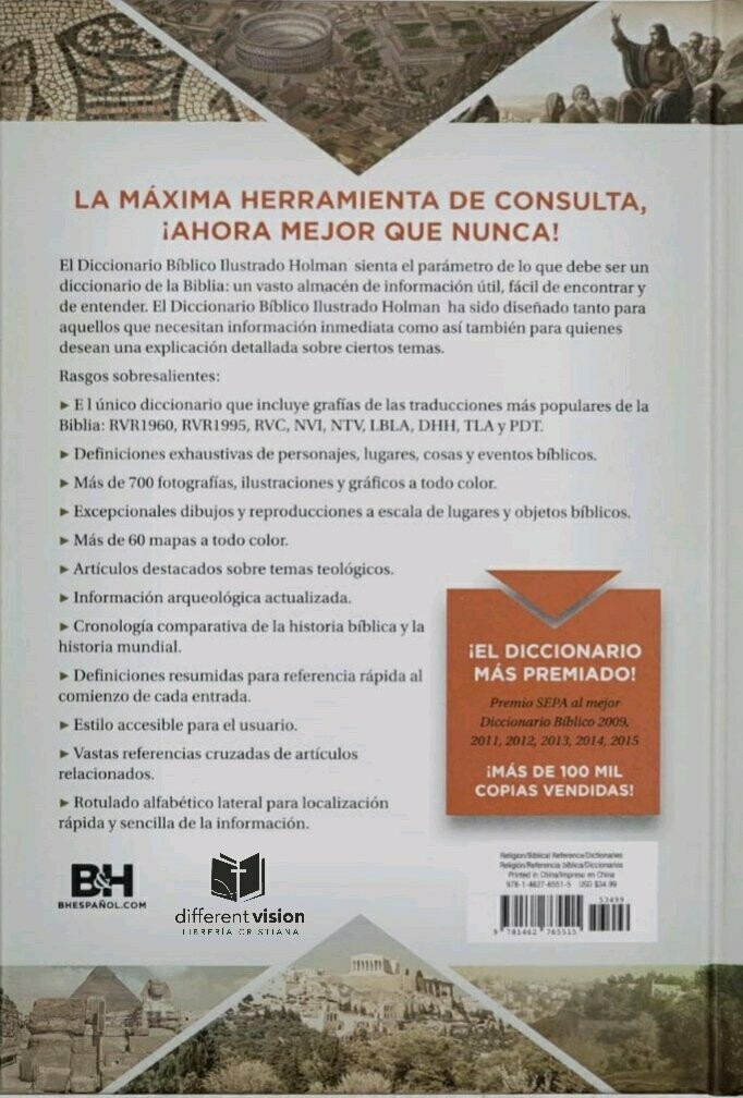 Dictionnaire Biblique Illustré Holman - édition Reliée, Photos En Couleur, Neuf, ISBN 9781462765515