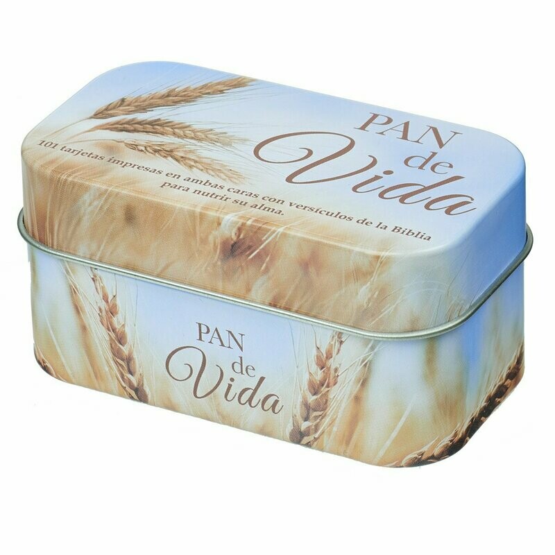 Pan de Vida (101 Tarjetas de promesas caja de metal)