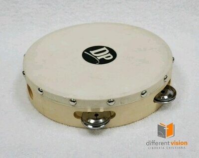 Pandereta de 8" Madera