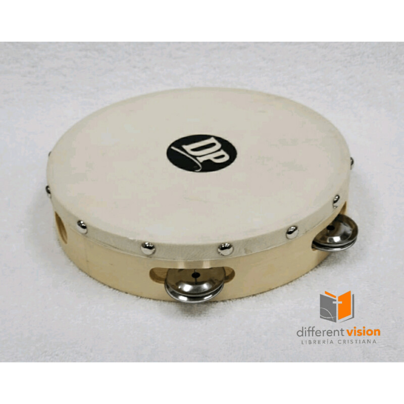 Pandereta de 10" Madera