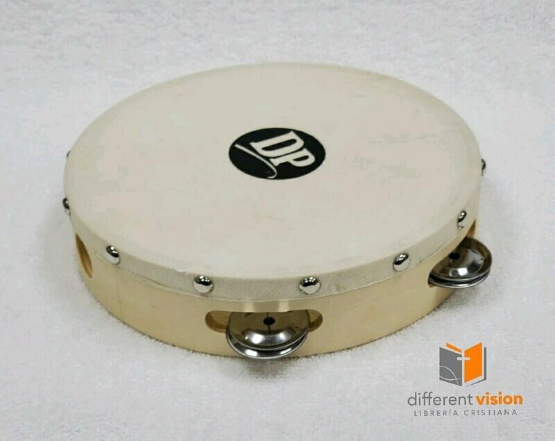 Pandereta de 10" Madera