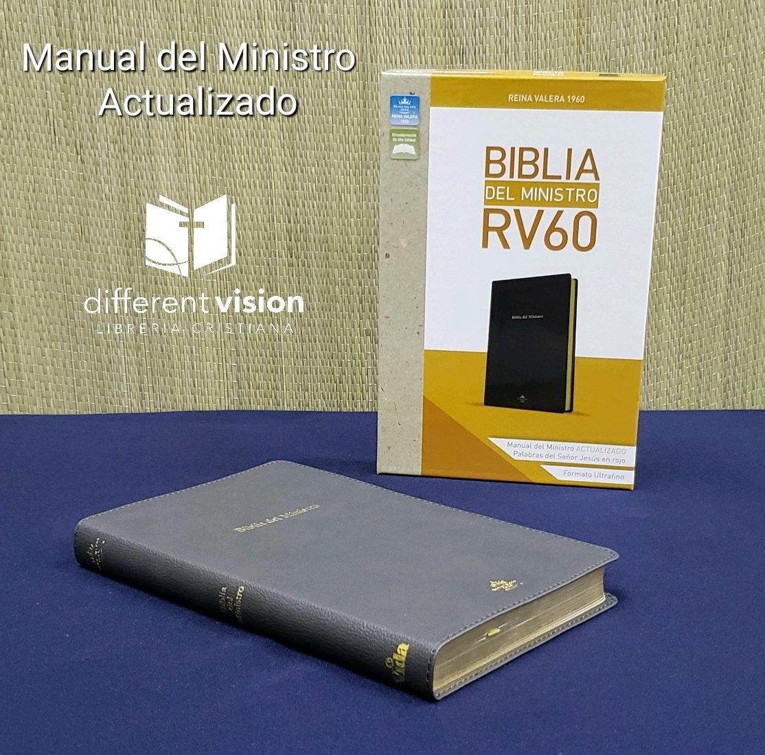 Biblia del ministro RVR 1960  Leather  (Free Shipping)