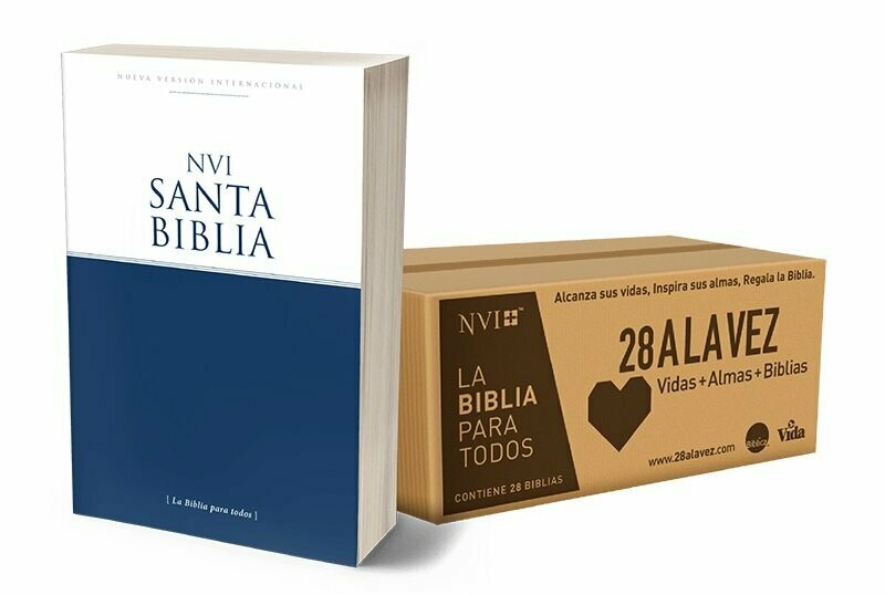 Caja 28 Biblias NVI Caja 28 Biblias NVI