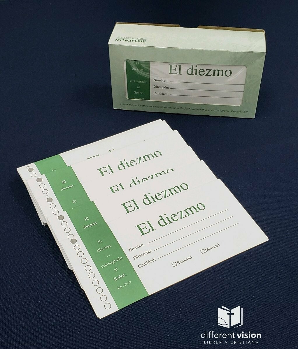 Caja de sobre de Diezmos (100)