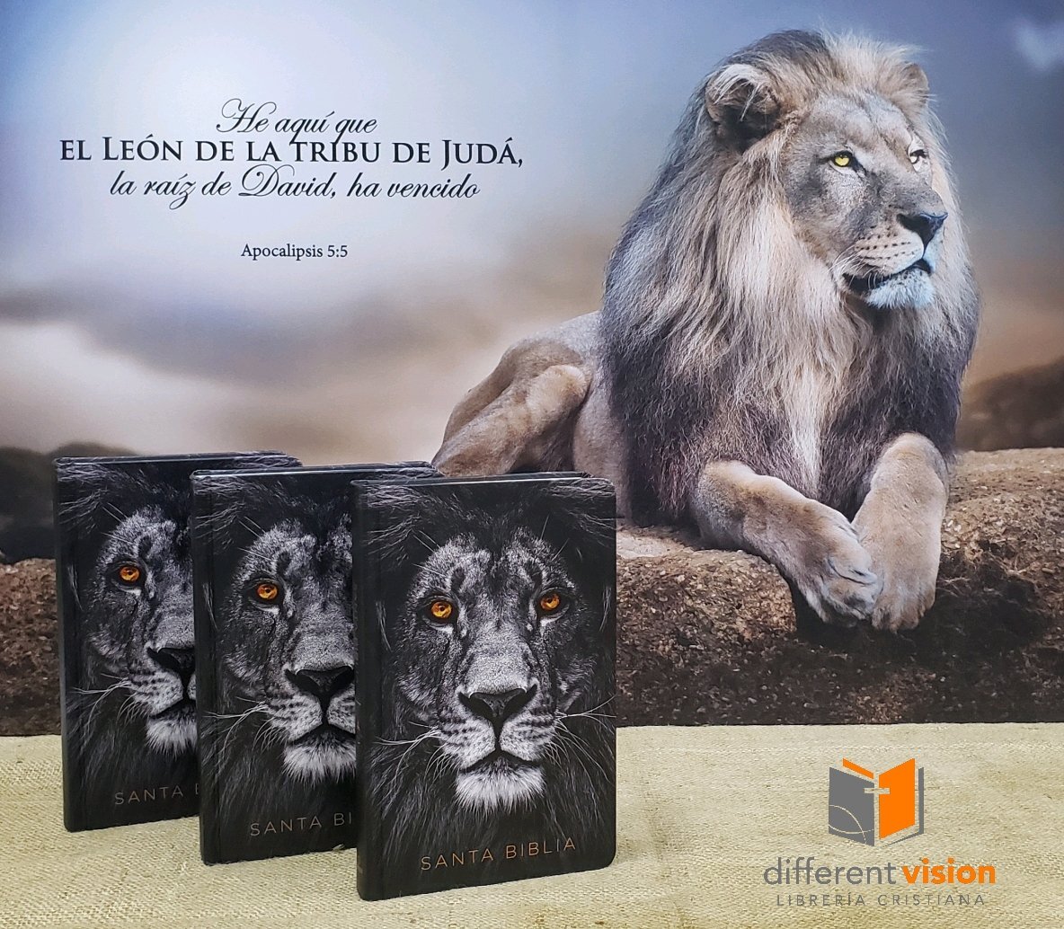 Biblia Letra Grande León (Free Shipping)
