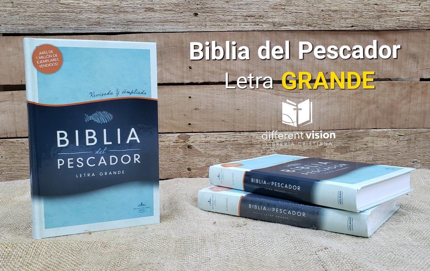RVR 1960 Biblia del Pescador tapa dura (Free Shipping)