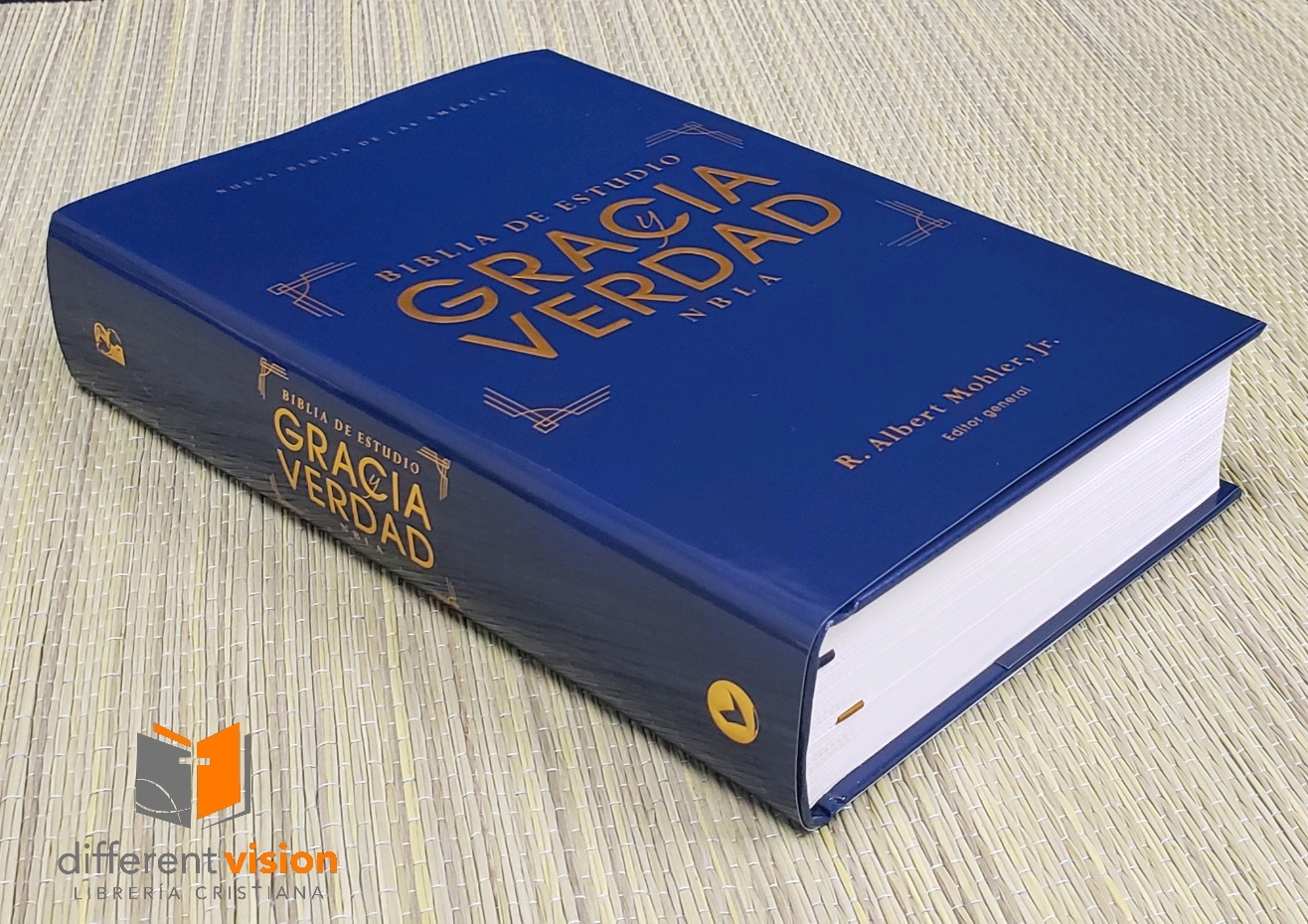 Biblia NBLA de Estudio Gracia y Verdad, Tapa Dura (Free Shipping)