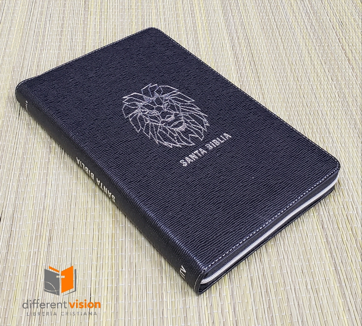 Biblia NTV, Edición zíper, León (Free Shipping)